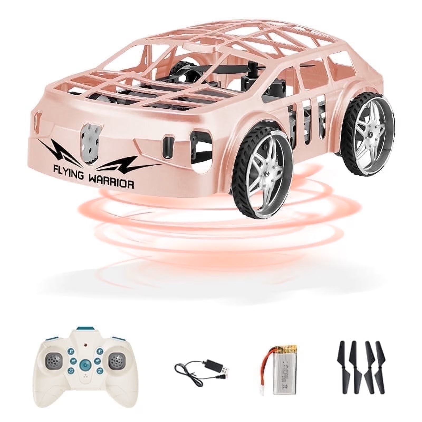 عربية دورون (متحركة 4 اتجاهات + طيران كامل)